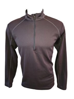 MINT SPYDER  HALF ZIP PULLOVER GRAY COLOR MEN SWEATER SIZE LARGE